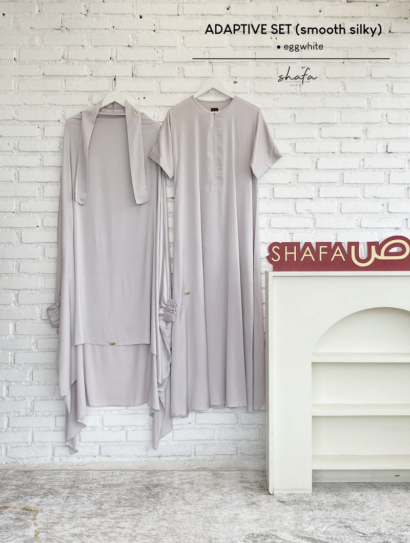 ADAPTIVE DRESS (SMOOTH SILKY) EGGWHITE
