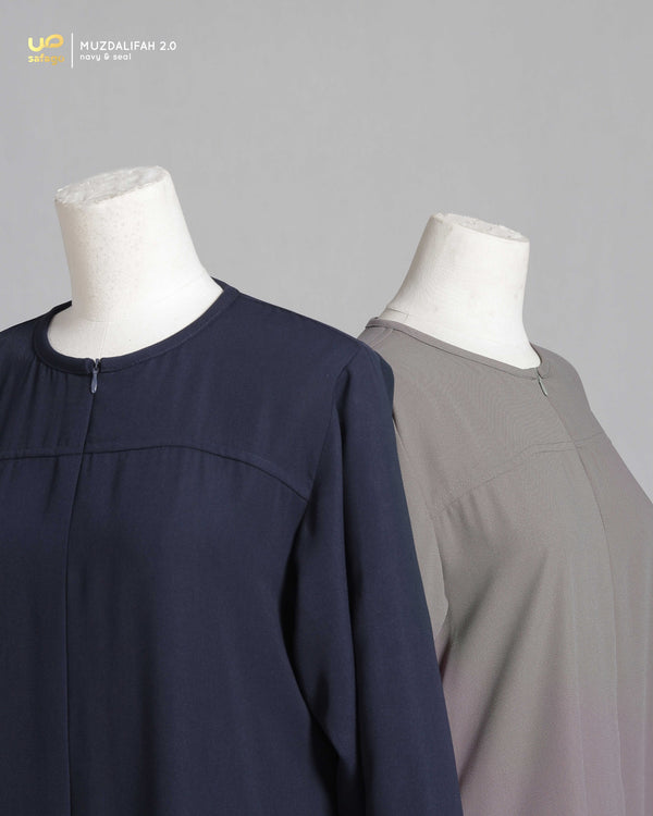 MUZDALIFAH 2.0 GAMIS GRAY