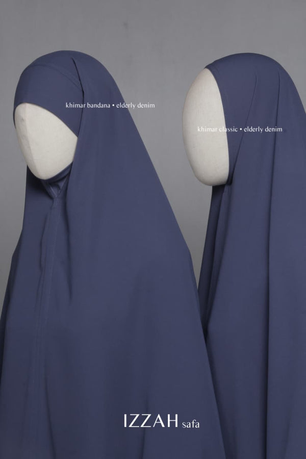 IZZAH SAFA KHIMAR ELDERY DENIM