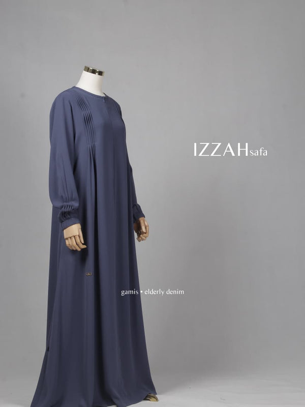 IZZAH SAFA GAMIS ELDERY DENIM