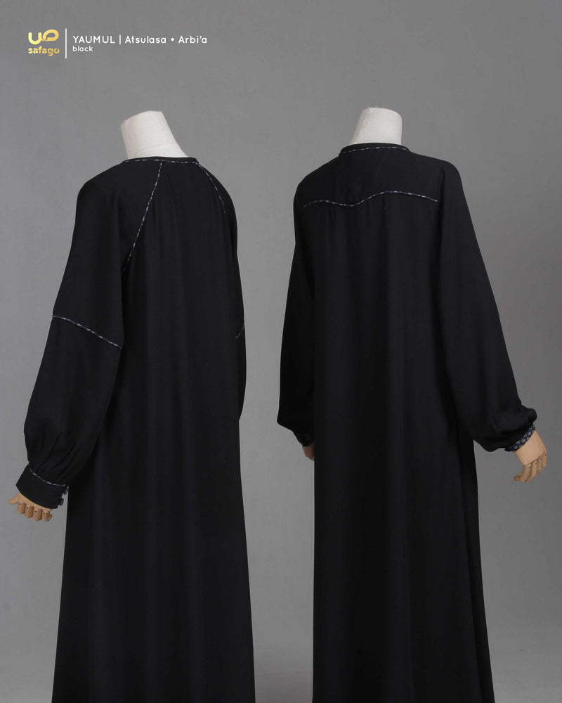 YAUMUL ARBI'A GAMIS BLACK