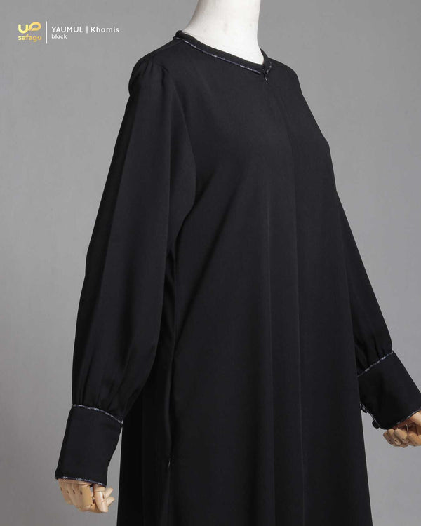 YAUMUL KHAMIS GAMIS BLACK