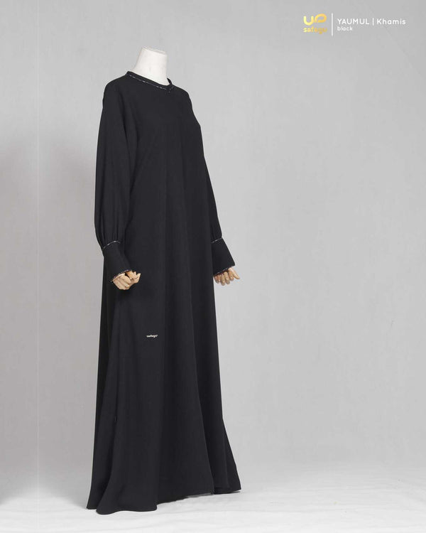 YAUMUL KHAMIS GAMIS BLACK