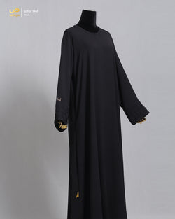 SAFAR 1446 (AL MAHYA ANTI UV) ABAYA BLACK