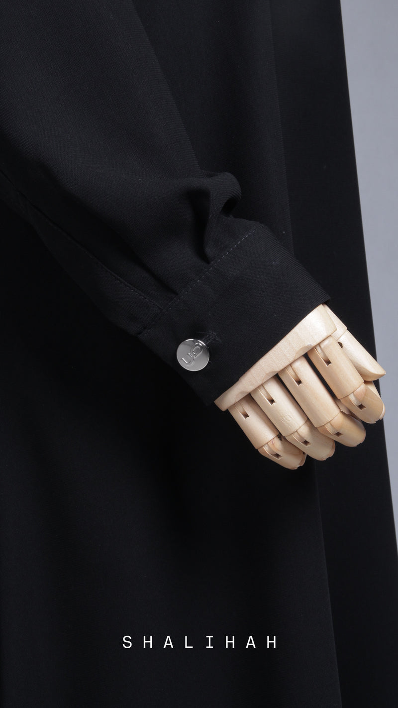SHALIHAH GAMIS BLACK