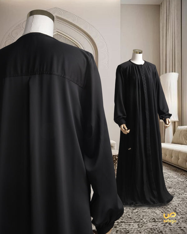 HAJAR EID ATTIRE SET CHIN BLACK