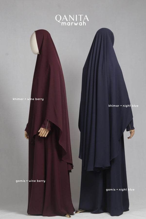 QANITA MARWAH KHIMAR WINE BERRY