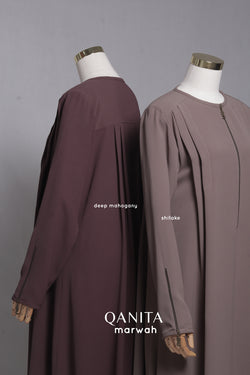 QANITA MARWAH BRONZE GAMIS SHITAKE