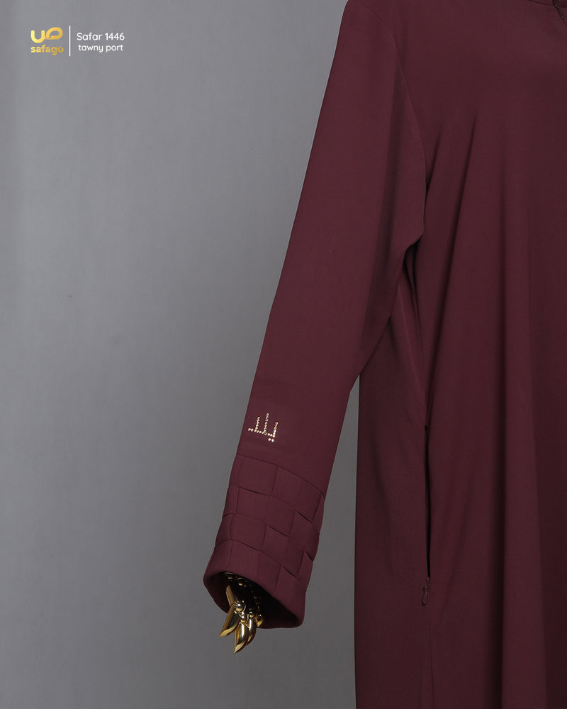 SAFAR 1446 (AL MAHYA) ABAYA TAWNY PORT