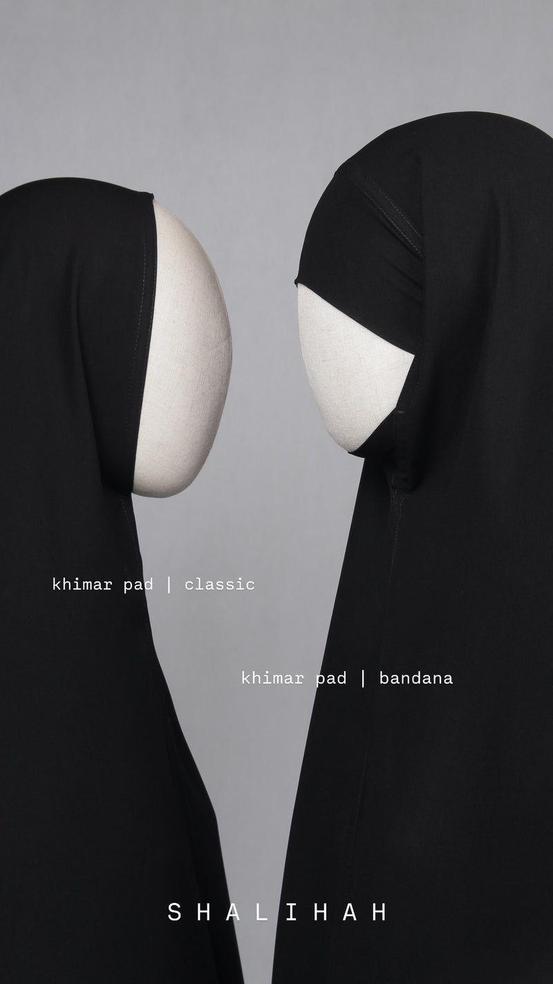 SHALIHAH KHIMAR BLACK 120