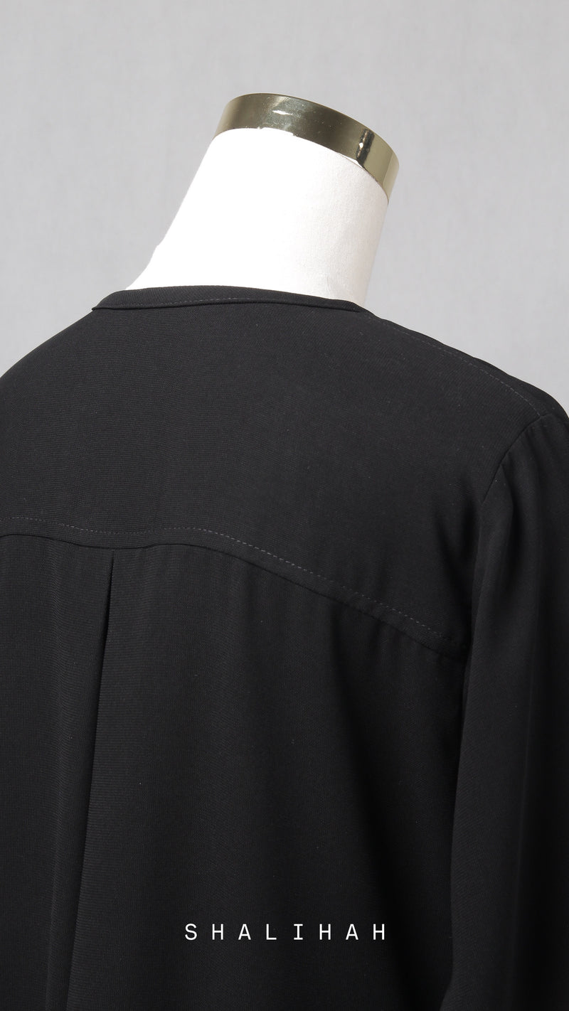 SHALIHAH GAMIS BLACK