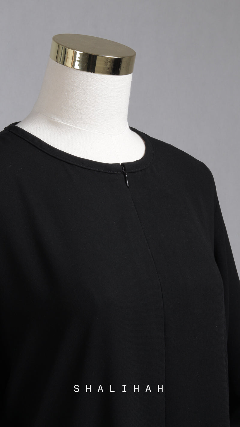 SHALIHAH GAMIS BLACK