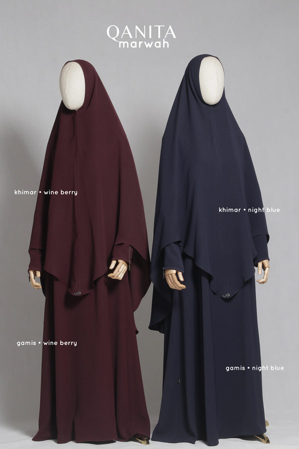QANITA MARWAH KHIMAR WINE BERRY