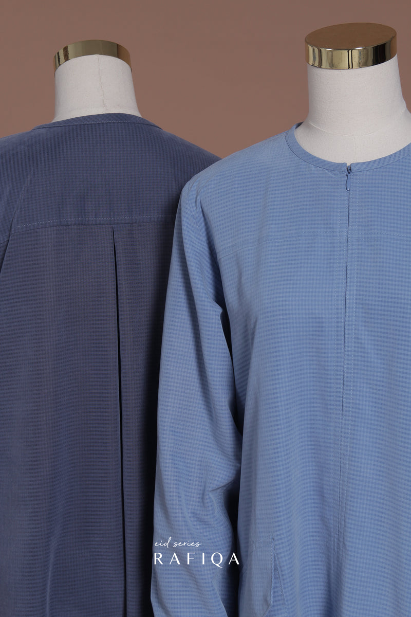 RAFIQA DRESS BLUE