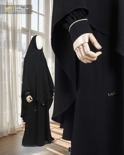 SADIQA KHIMAR PITCH BLACK CLASSIC