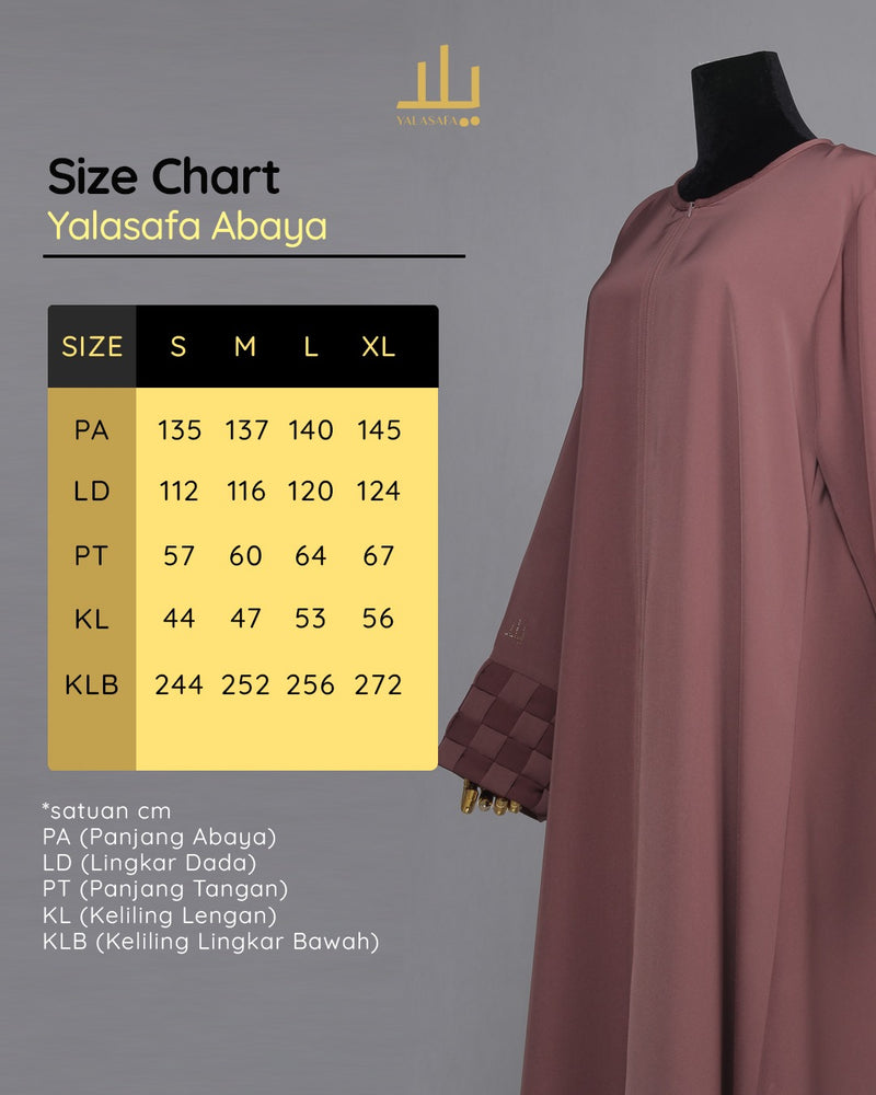 SAFAR 1446 (AL MAHYA ANTI UV) ABAYA BLACK