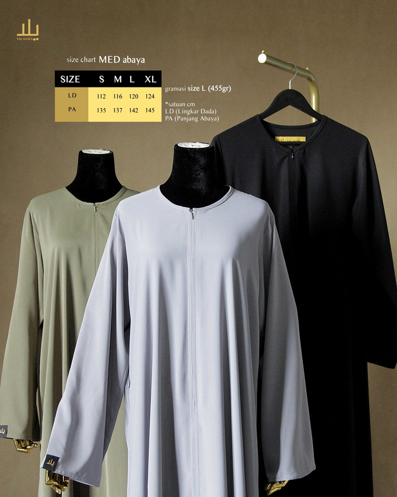 MED ABAYA BLACK