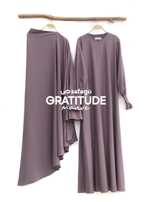 Gratitude Khimar Mauve