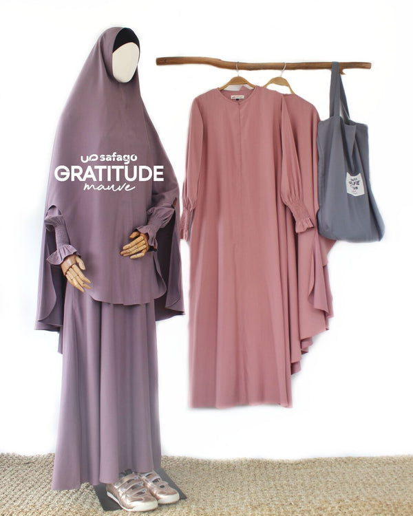 Gratitude Khimar Mauve