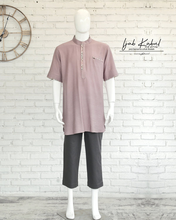 Ijab Kabul Eid Series KURTA Mauve