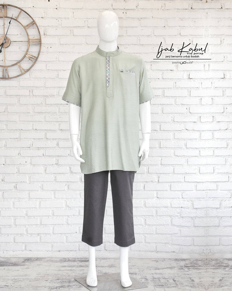 Ijab Kabul Eid Series KURTA Mint