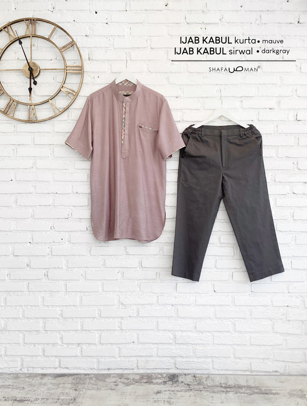 Ijab Kabul Eid Series KURTA Mauve