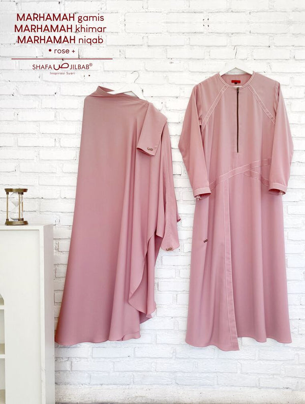 Marhamah Khimar Rose (+)