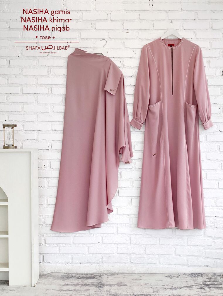Nasiha Khimar Rose (+)