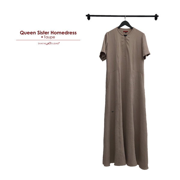 Queen Sister Homedress Taupe