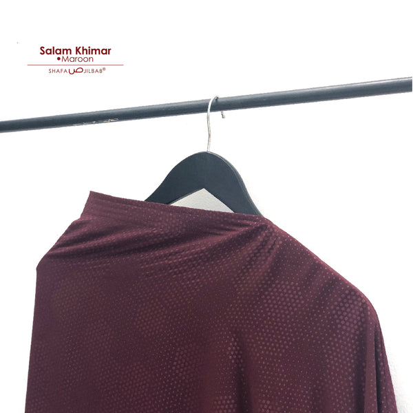 Salam Khimar Maroon