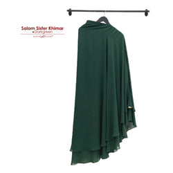 Salam Sister Khimar Darkgreen