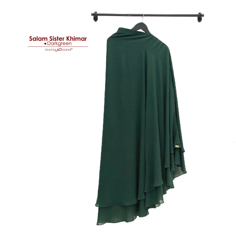 Salam Sister Khimar Darkgreen