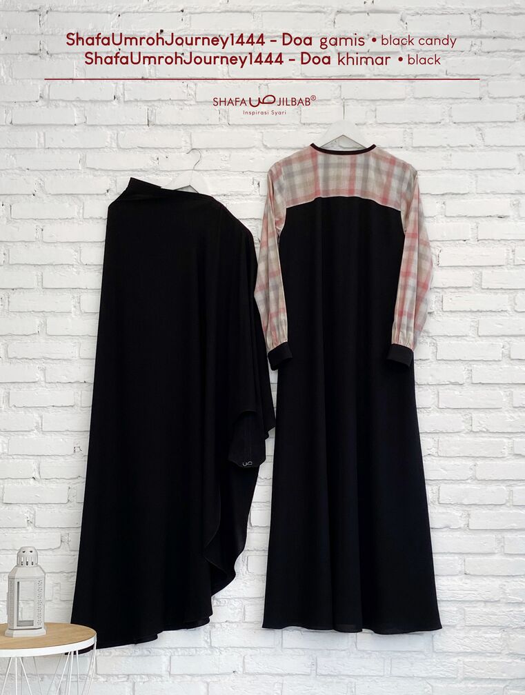 UmrohJourney1444 Doa Gamis Black Candy