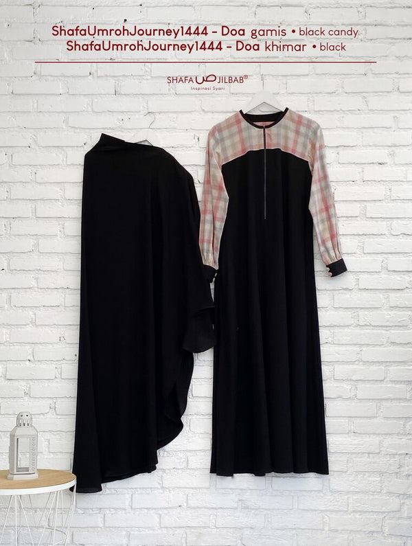 UmrohJourney1444 Doa Gamis Black Candy